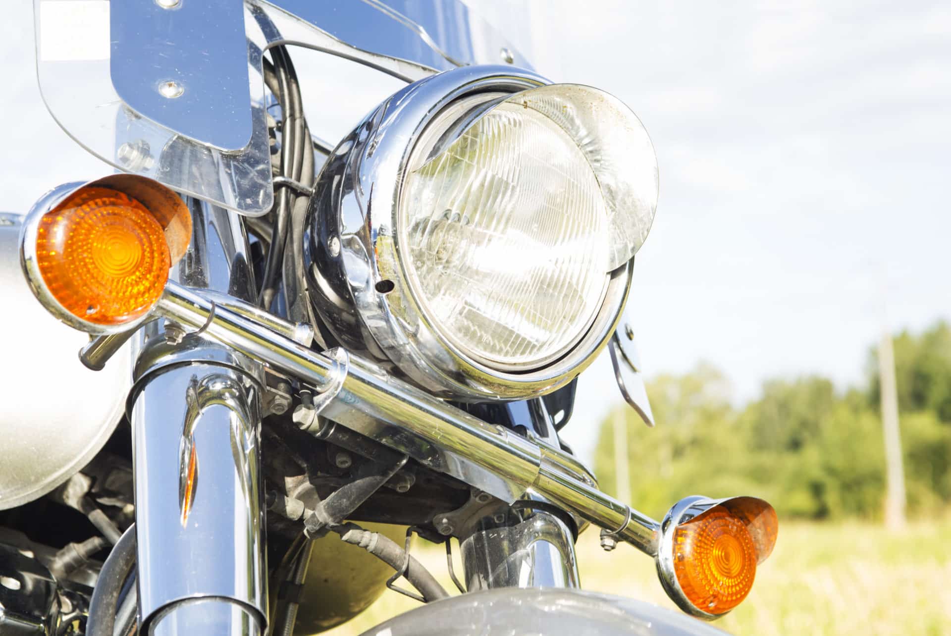 Motorcycle headlight spotlight Can Stock Photo Timof