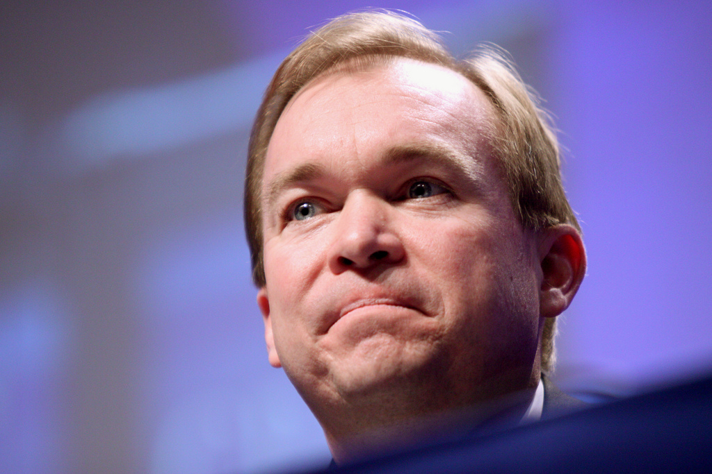 Mick Mulvaney, acting director of the CFPB, photo by Gage Skidmore via Flickr.