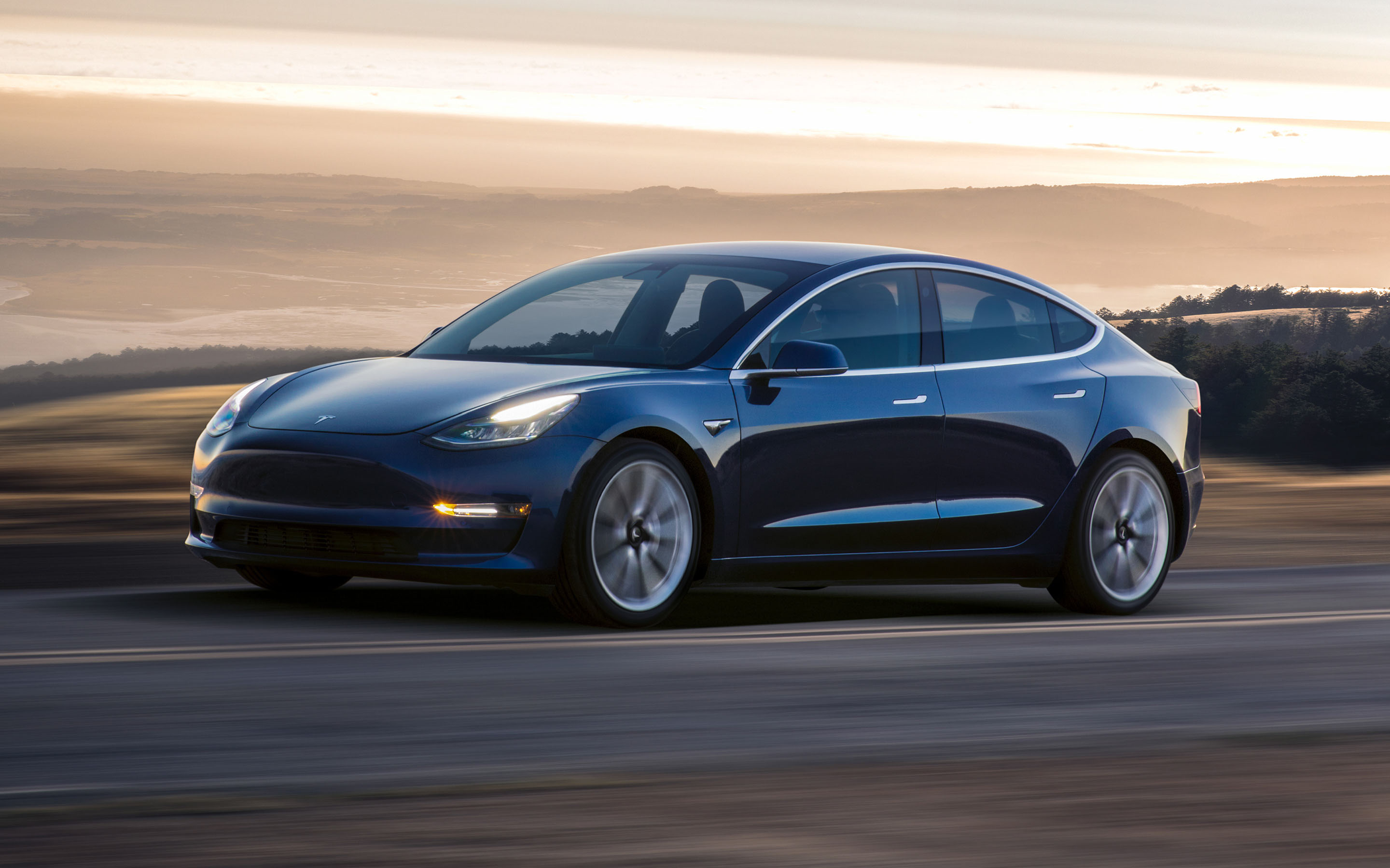 Model 3; courtesy of Tesla