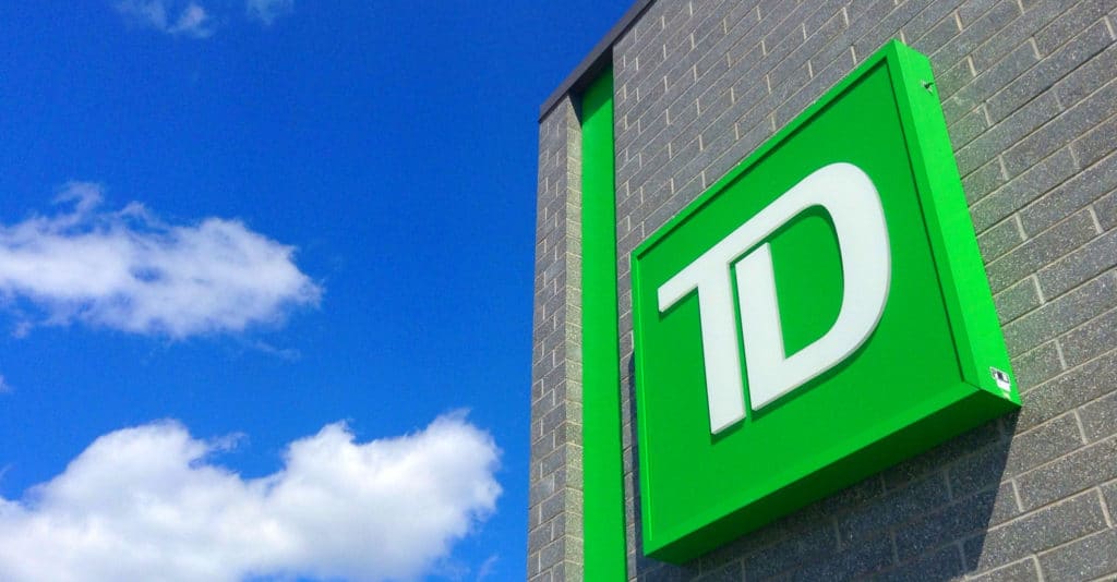 TD Bank sign