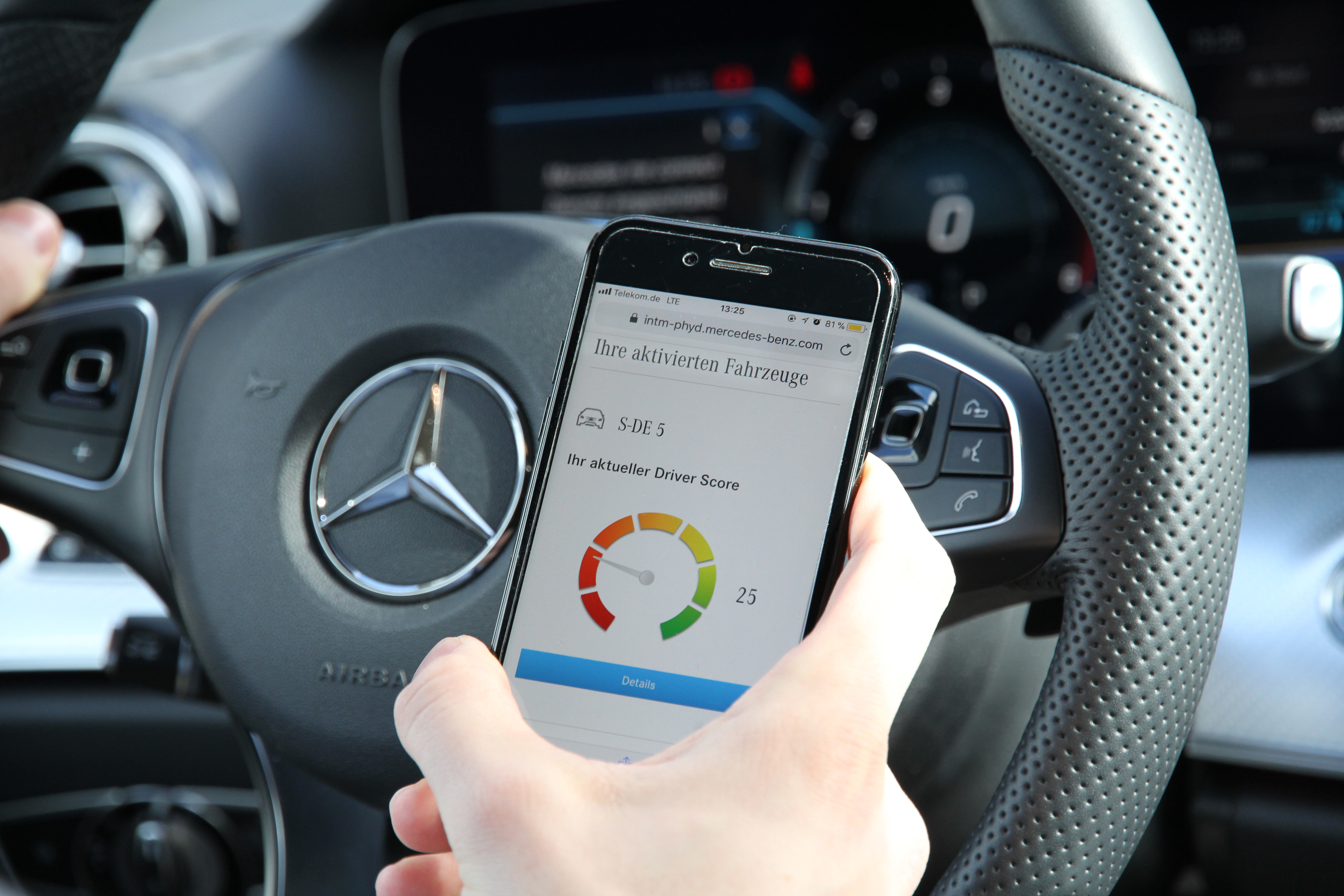 InScore uses telematics to individualize insurance premiums (Via Daimler)