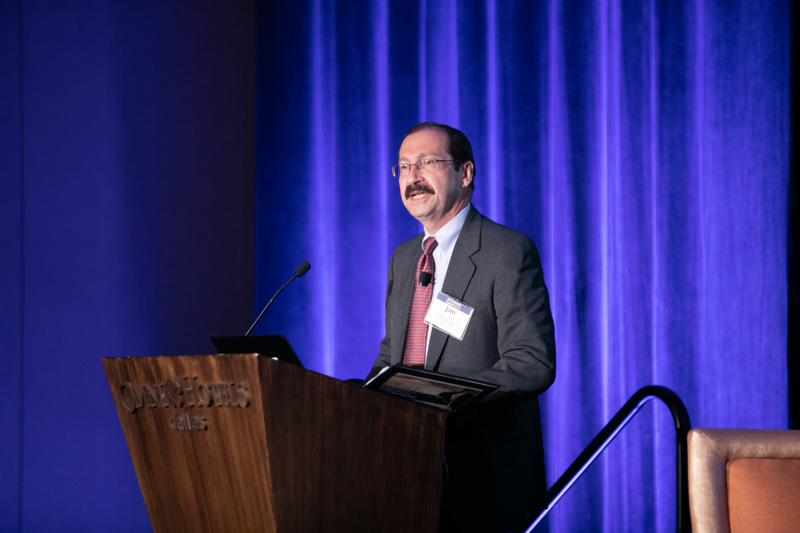 Jim Elliot, assistant regional director for the FTC's Southwest region, presents at AFPCS18.