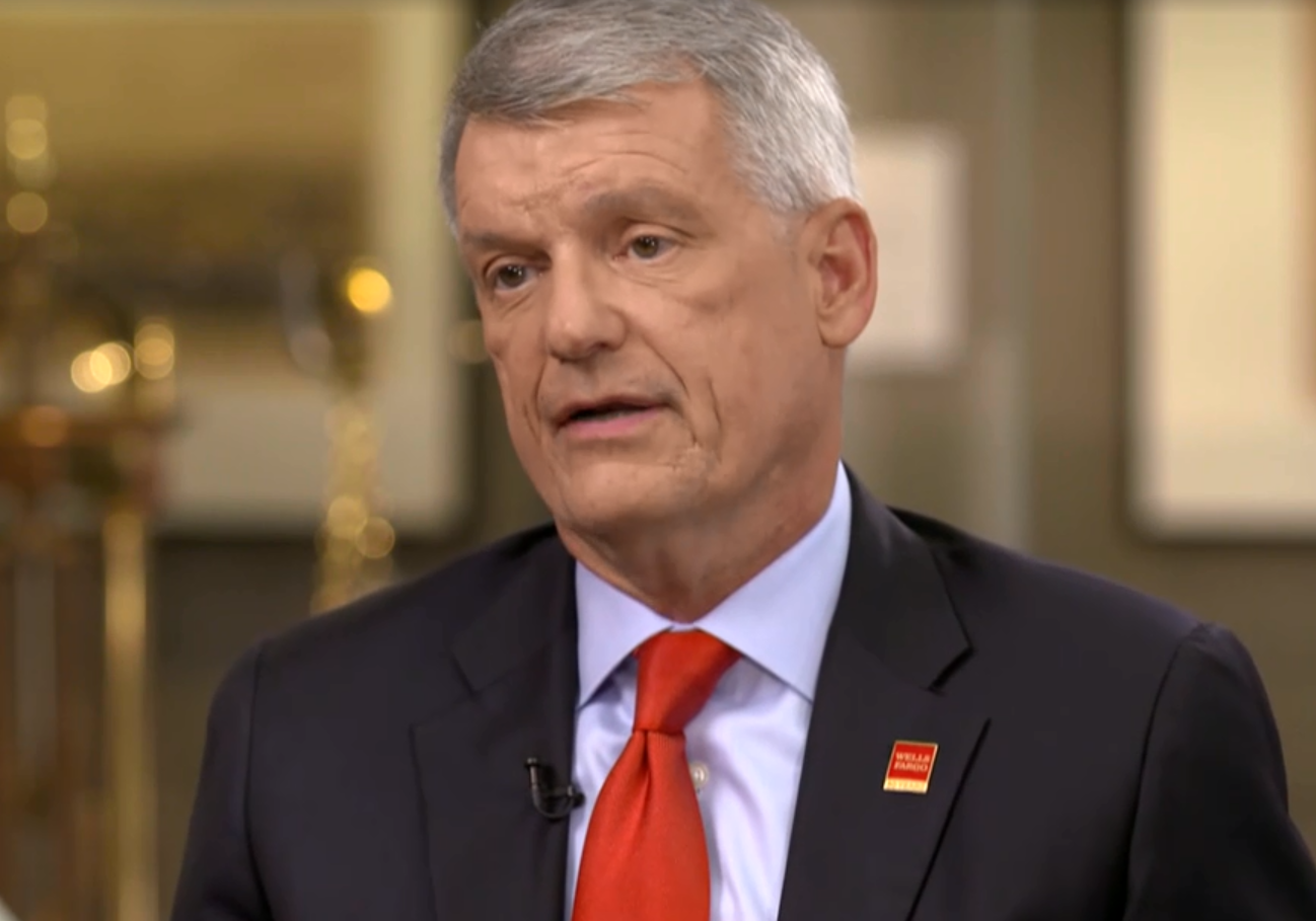 Wells Fargo CEO Tim Sloan sits down for an interview on Bloomberg TV.