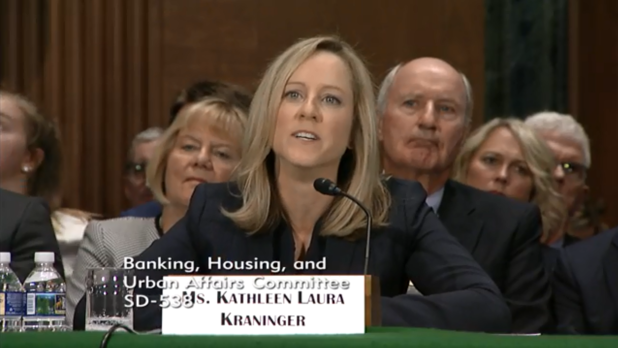 Kathleen Kraninger, director of the Consumer Financial Protection Bureau