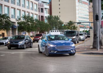 ford cars on road