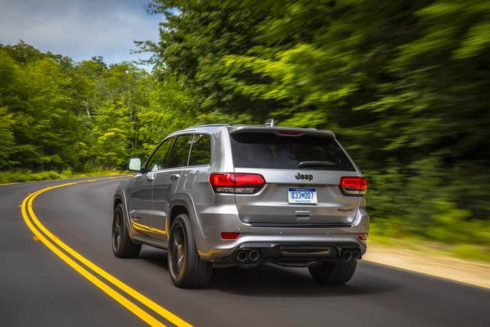 2018 Jeep Grand Cherokee Trackhawk (Via FCA)