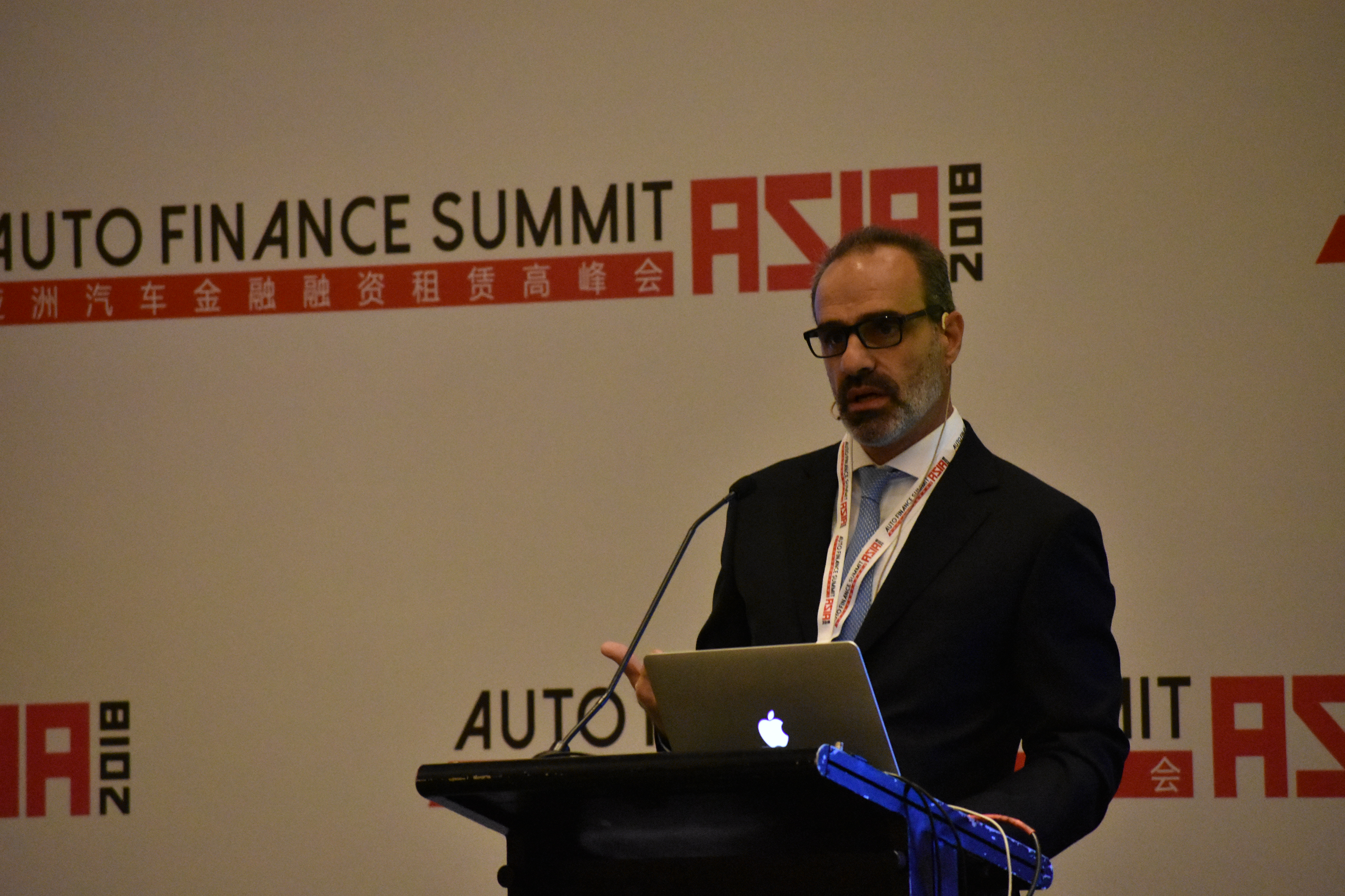 George Leondis, president of Dongfeng Nissan Auto Finance Co. (Photo by William Hoffman)