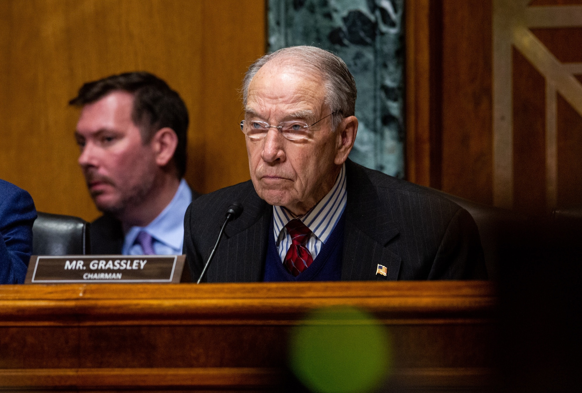 Chuck Grassley Photographer: Anna Moneymaker/Bloomberg