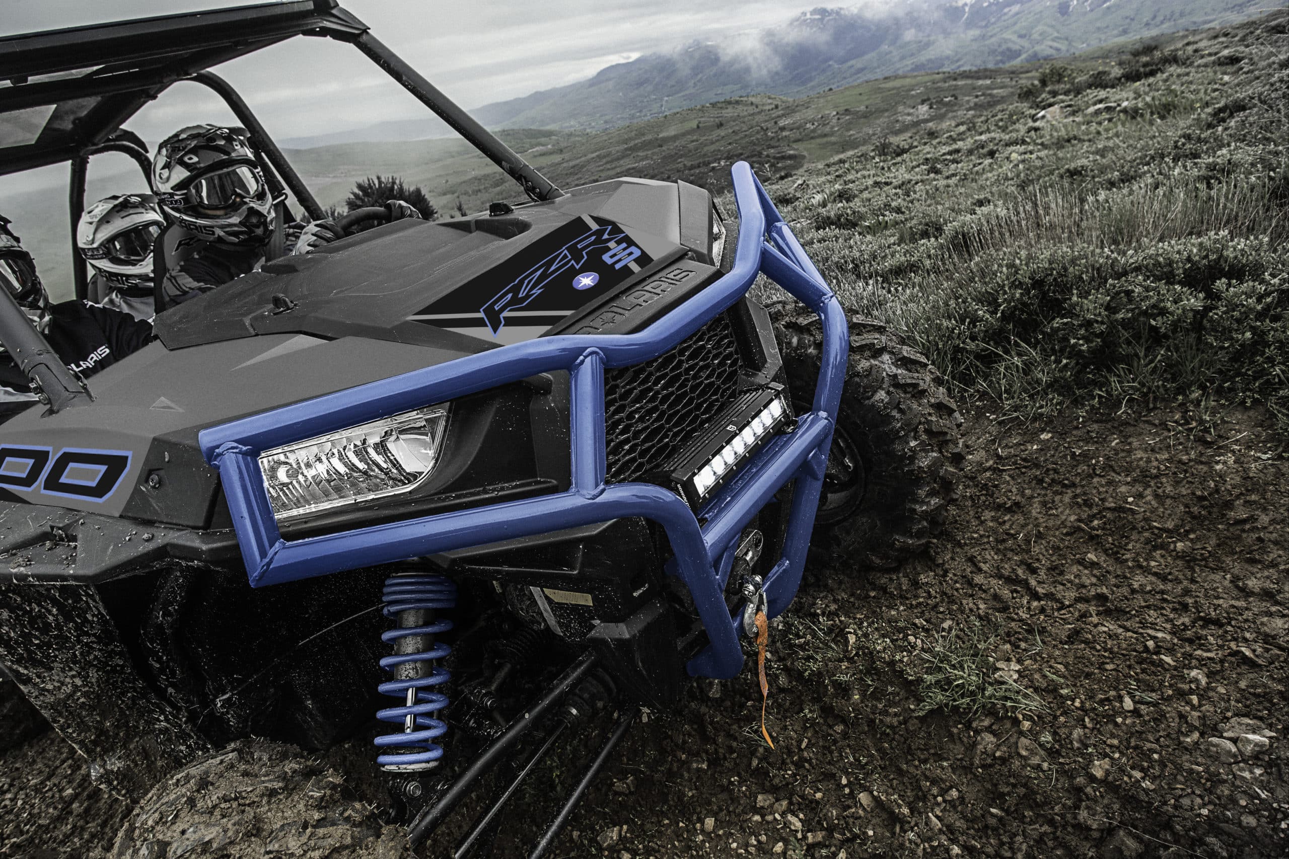 Polaris Razor in Mud