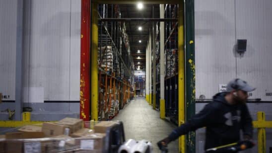 US economy shrinks at 4.8% pace, signaling start of recession