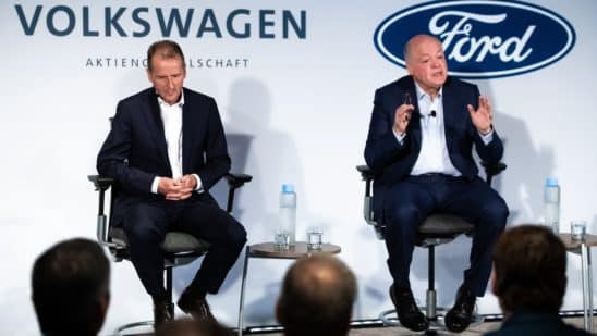 VW, Ford forge ahead with technology sharing to save costs