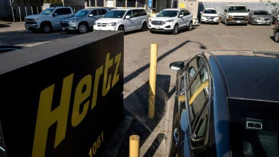 Hertz says survival tied to reducing fleet to fit new normal