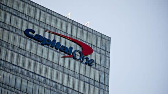 Capital One Headquarters After Net Revenue Stayed About Flat