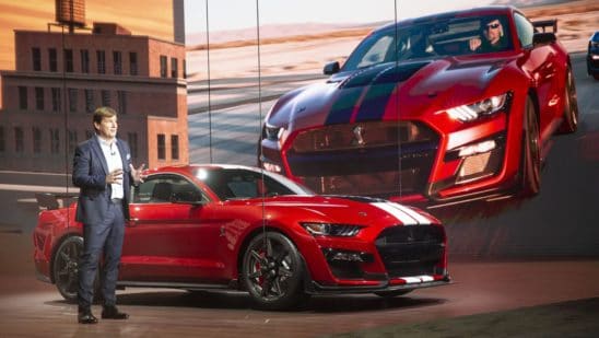 Ford shares surge on optimism about new bosses and models