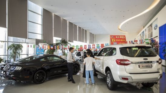 Car sales in China shine as rest of world reels from virus