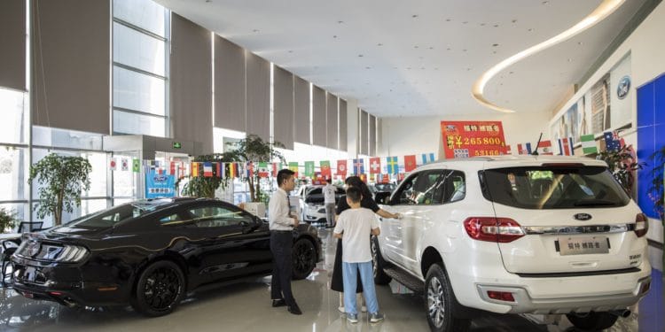 Car sales in China shine as rest of world reels from virus
