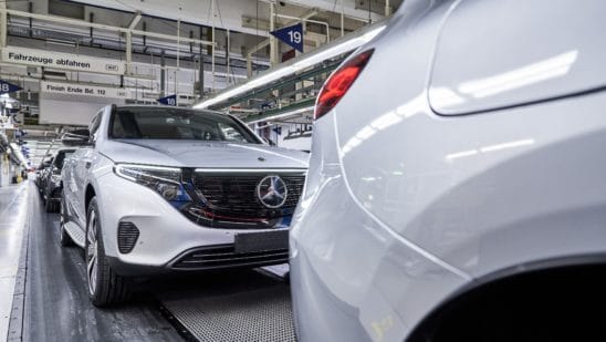 Mercedes and BMW’s dominance wanes as electric brands ascend