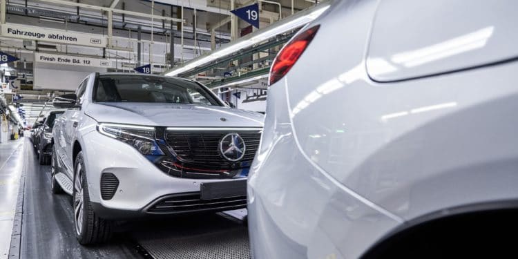 Mercedes and BMW’s dominance wanes as electric brands ascend