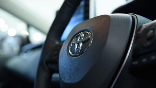 toyota steering wheel