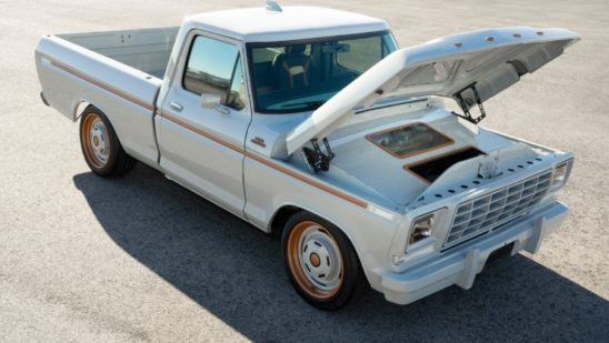 Ford reveals its all-electric F-100 Eluminator concept truck