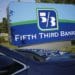 Signage is displayed outside a Fifth Third Bancorp branch in Louisville, Kentucky, U.S., on Thursday, July 12, 2018. Fifth Third Bancorp is scheduled to release earnings figures on July 19.