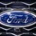 The Ford Motor Co. logo on a vehicle during the Washington Auto Show in Washington, D.C., U.S., on Friday, Jan. 21, 2022. The auto show, designated as one of the nation's top five auto shows by the International Organization of Motor Vehicle Manufacturers, runs from January 21-30.