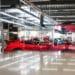 A Porsche 911 luxury automobile in the service garage at the Porsche SE showroom in Dortmund, Germany, on Thursday, March 18, 2021.