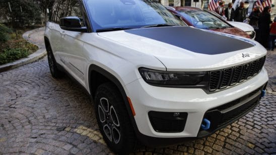 Jeep Grand Cherokee 4xE electric vehicle