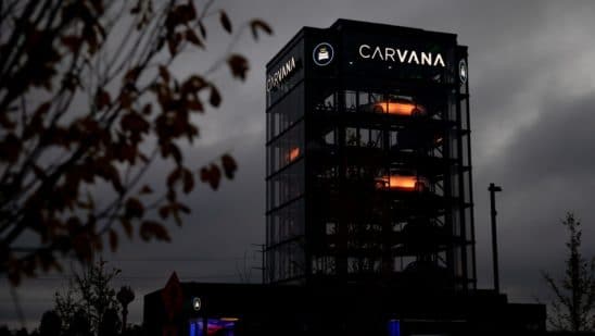 Carvana stock nearly wipes out pandemic-fueled gains