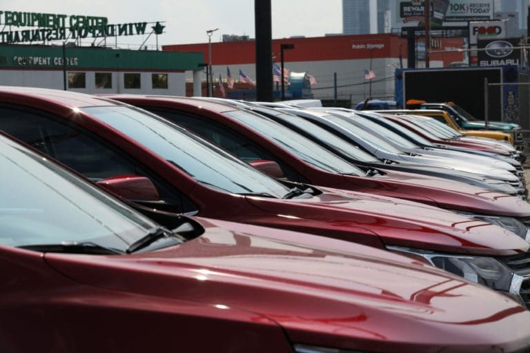 Vehicles for sale outside a Chevrolet dealership in the Queens borough of New York, U.S., on Thursday, July 15, 2021. Soaring used-car prices accounted for more than one-third of the recent increase in the consumer price index, which in June rose at the fastest rate in 13 years. Photographer: Bess Adler/Bloomberg