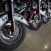 Motorcycles on the showroom floor at the Bluegrass Harley-Davidson dealership in Louisville, Kentucky, U.S., on Wednesday, Feb. 9, 2022. Harley-Davidson Inc. gained after reporting a surprise profit in the fourth quarter as strong demand in its home market and higher motorcycle prices padded earnings and shipping delays eased.