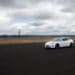 A driver tests Michelin Pilot Sport 4 tires on a Tesla Inc. Model 3 at a test track in the Michelin Ladoux site in Clermont Ferrand, France, on Thursday, Feb. 17, 2022. Michelin said this year will be just as much of a struggle as 2021 as severe bottlenecks in supply chains and transportation routes drive up costs. Photographer: Nathan Laine/Bloomberg