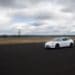 A driver tests Michelin Pilot Sport 4 tires on a Tesla Inc. Model 3 at a test track in the Michelin Ladoux site in Clermont Ferrand, France, on Thursday, Feb. 17, 2022. Michelin said this year will be just as much of a struggle as 2021 as severe bottlenecks in supply chains and transportation routes drive up costs. Photographer: Nathan Laine/Bloomberg