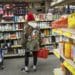 A shopper inside a grocery store in San Francisco, California, U.S., on Monday, May 2, 2022. U.S. inflation-adjusted consumer spending rose in March despite intense price pressures, indicating households still have solid appetites and wherewithal for shopping. Photographer: David Paul Morris/Bloomberg