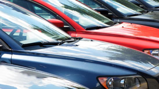 close up of car windows