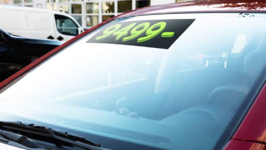 Used-vehicle values decline for second straight month