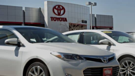 toyota car lot