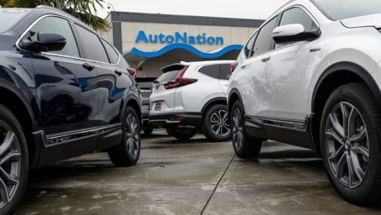 Inside An AutoNation Car Dealership Ahead Of Earnings Figures