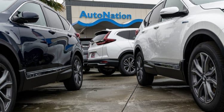 Inside An AutoNation Car Dealership Ahead Of Earnings Figures