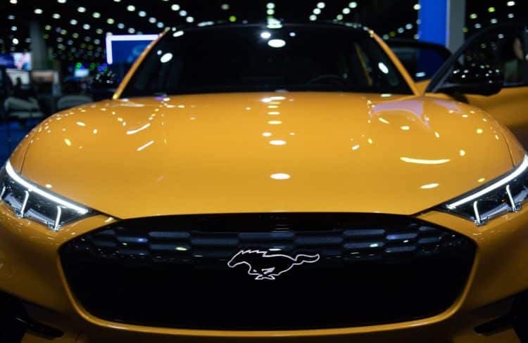 Ford Mustang Mach-E GT Performance Edition Photographer: Emily Elconin/Bloomberg