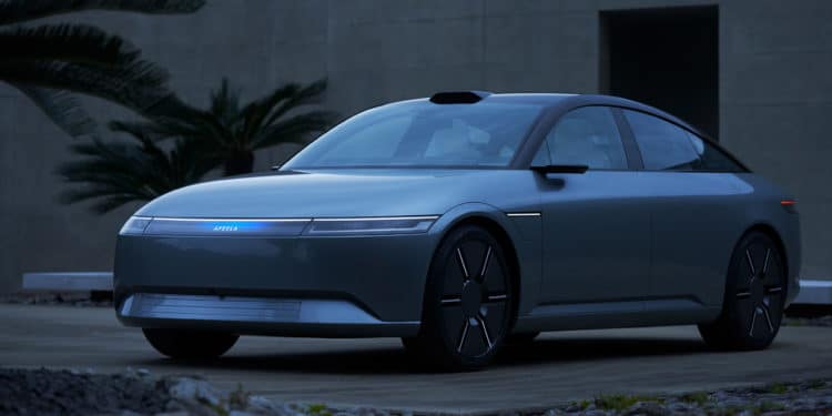 Sony Honda Mobility unveils prototype EV sedan