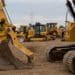 Caterpillar construction equipment at Ideal Tractor in West Sacramento, California, US, on Monday, Aug. 1, 2022. Caterpillar Inc. is scheduled to release earnings figures on August 2.