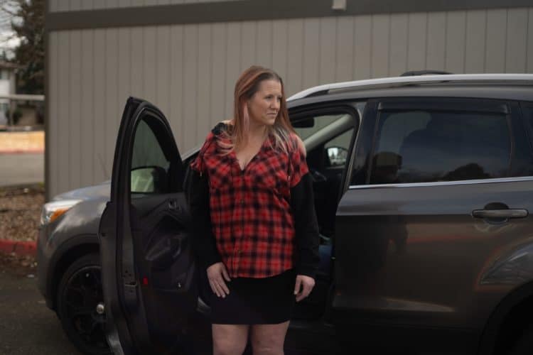Shawna Ballou in Tacoma, on Feb. 21. Photographer: Chloe Collyer/Bloomberg