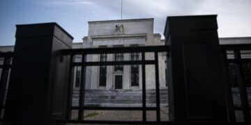 The Marriner S. Eccles Federal Reserve building in Washington, DC.