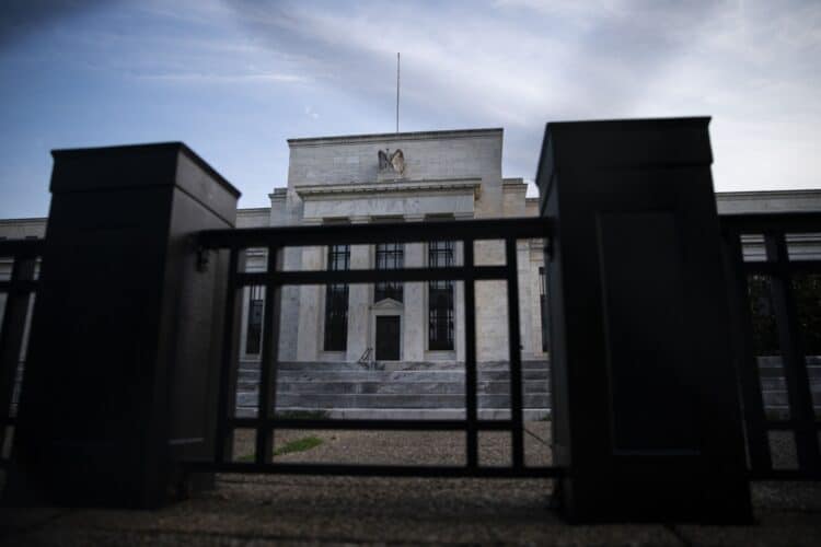 The Marriner S. Eccles Federal Reserve building in Washington, DC.
