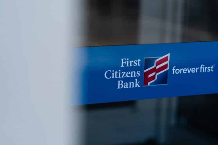 A First Citizens Bank branch in Alpharetta, Georgia