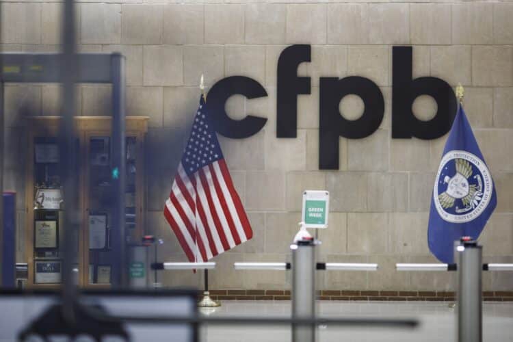 The Consumer Financial Protection Bureau headquarters
