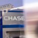 A Chase bank branch in New York, US, on Wednesday, March 29, 2023. JPMorgan Chase & Co. is scheduled to release earnings figures on April 14.