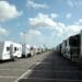 RVs on display as shipments decline