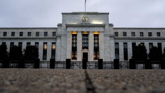 The Marriner S. Eccles Federal Reserve building in Washington, D.C., U.S., on Saturday, June 26, 2021. The Federal Reserve might consider an interest-rate hike from near zero as soon as late 2022 as the labor market reaches full employment and inflation is at the central bank's goal.